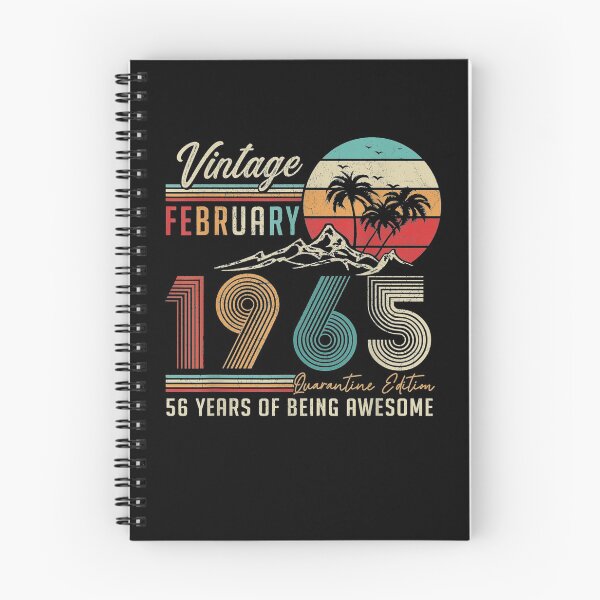 Item preview, February 1965 Vintage 56 Years Old Retro 56th Birthday Gift  designed and sold by aguilaro.
