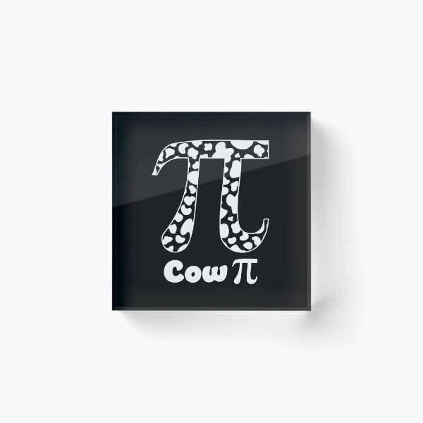 Item preview, Cow Pi - Pi Day Celebration designed and sold by RoguePixel.