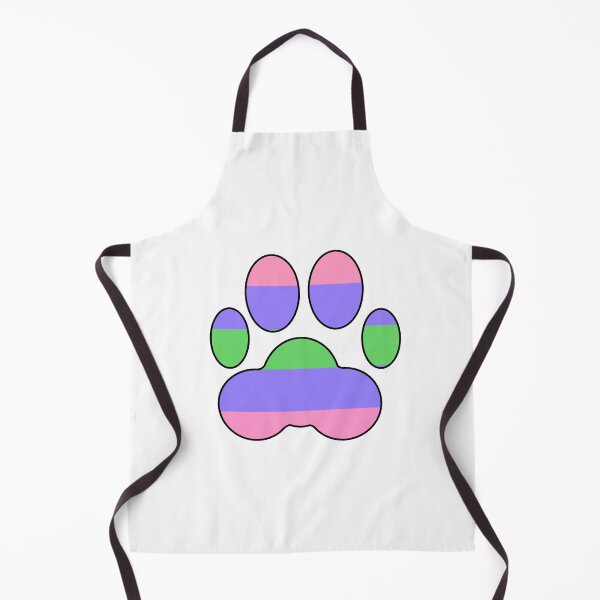 Item preview, LGBT Pride paws, Trigender designed and sold by EchoSkyArt.