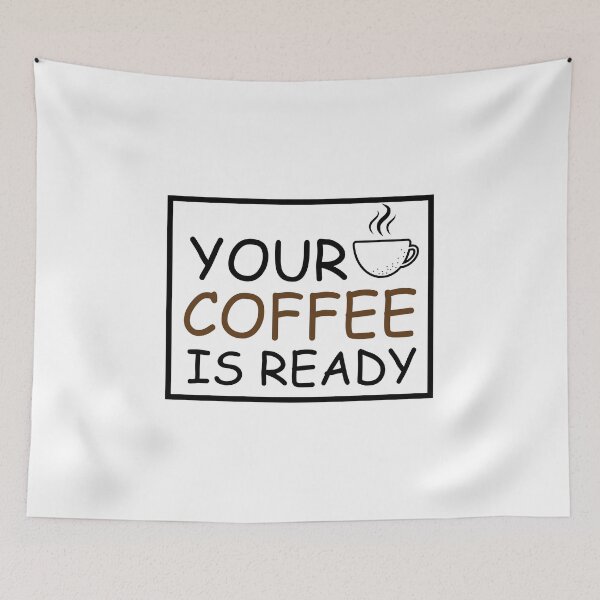 Item preview, Your Coffee Is Ready Classic T-shirt designed and sold by Achrafilla1.