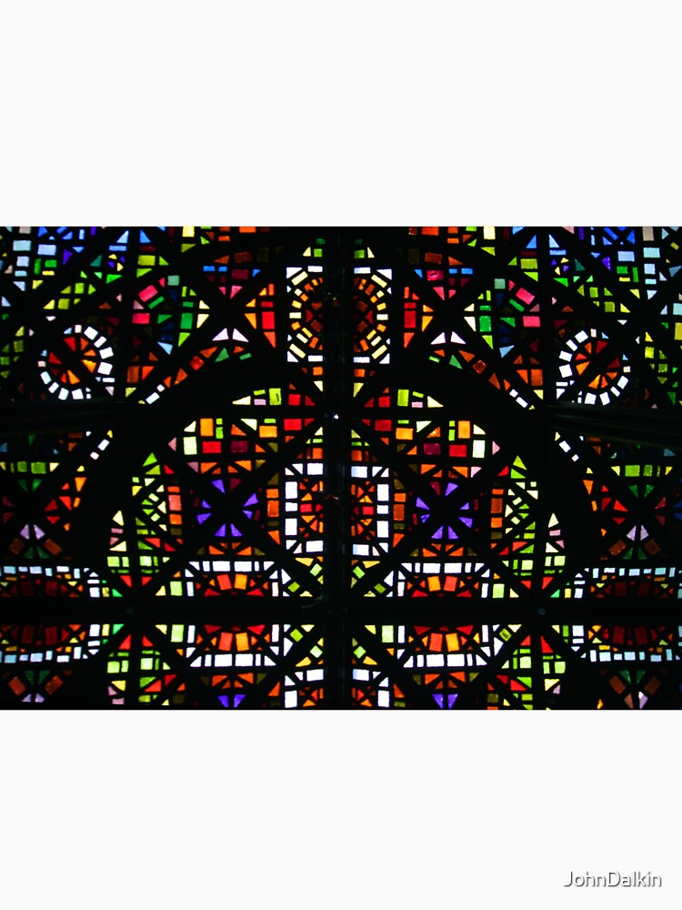 NGV Melbourne - Stained Glass Ceiling Detail. by JohnDalkin