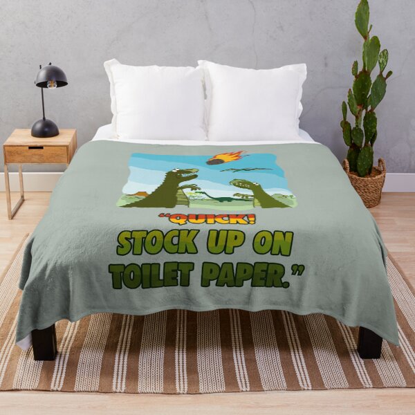Item preview, Quick! Stock Up On Toilet Paper. Dinosaurs Coronavirus. designed and sold by BOLD-Australia.