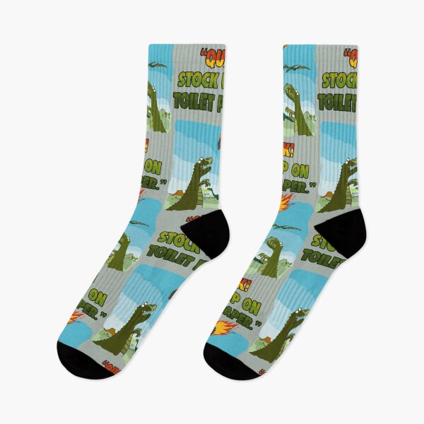Item preview, Quick! Stock Up On Toilet Paper. Dinosaurs Coronavirus. designed and sold by BOLD-Australia.