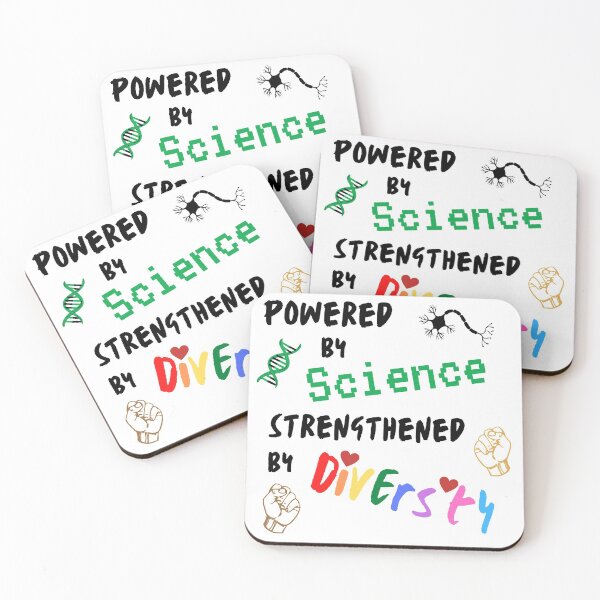 Item preview, Powered by Science - Strengthened by Diversity designed and sold by jadedscientist.
