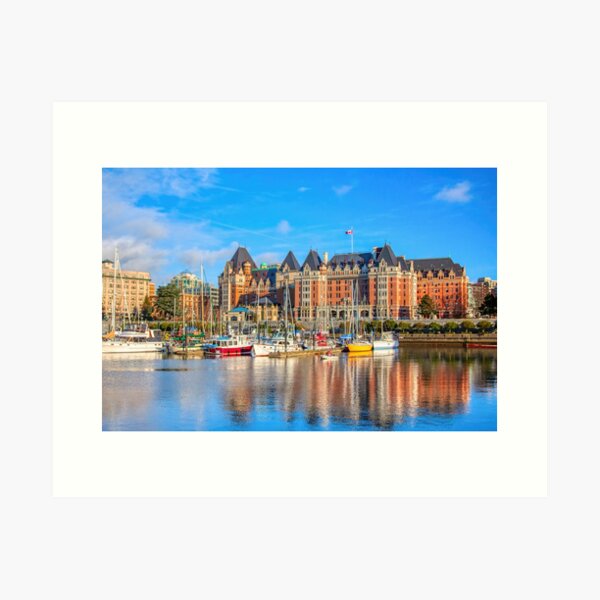 Fairmont Empress Hotel Victoria BC, Canada Art Print