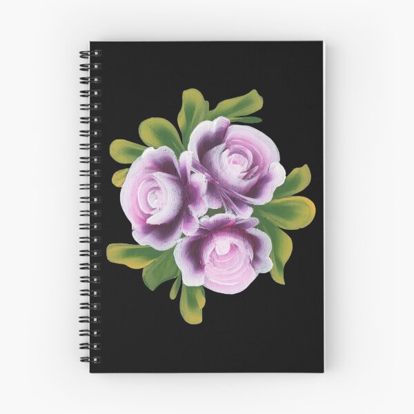 Aperçu de l'œuvre Peinture acrylique rose boisseau violet créée et vendue par OBRart.