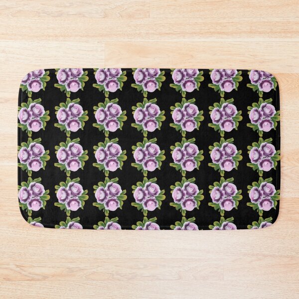 Item preview, Purple Acrylic Rose Bushel Painting designed and sold by OBRart.