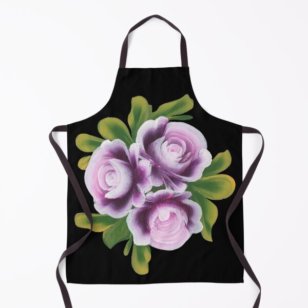 Item preview, Purple Acrylic Rose Bushel Painting designed and sold by OBRart.