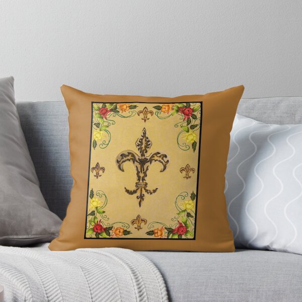 Item preview, Fluer de lis (warm) designed and sold by dawnsiegler.