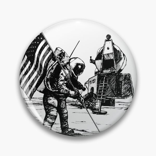 Item preview, APOLLO MOON LANDING designed and sold by CaribTees.