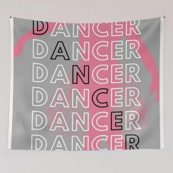 Item preview, ballerina dancer with word art designed and sold by Misfit-Prints.
