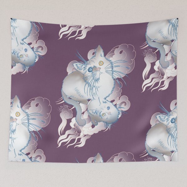 Item preview, White Minnow Cats designed and sold by Letslove.