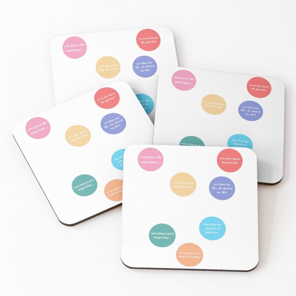 Item preview, Falsettos Quotes Bubbles designed and sold by matildawh.
