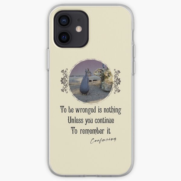 To Be Wrong Is Nothing Unless You Continue To Remember It- Impactful Positive Motivational iPhone Soft Case