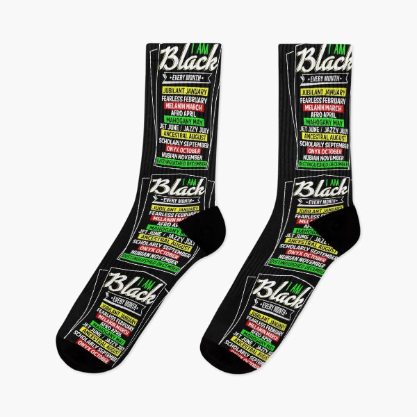 Item preview, I Am Black Every Month designed and sold by R&BApparel.