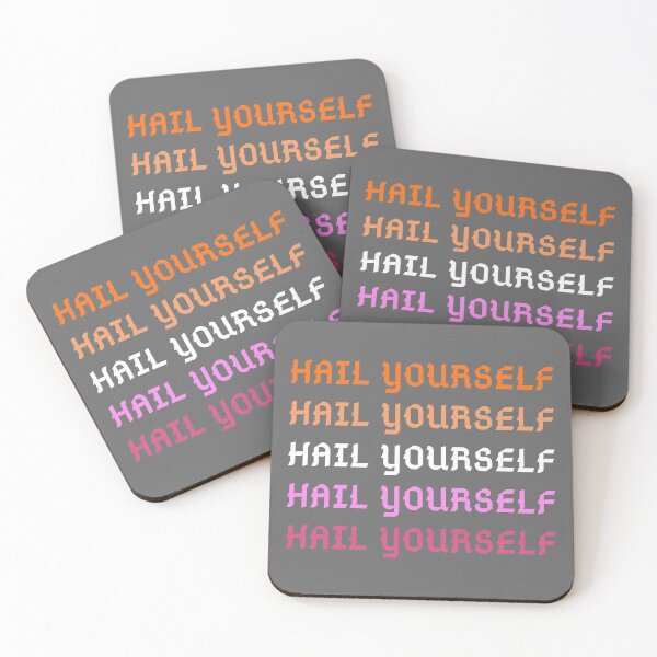 Item preview, hail yourself-lesbian pride designed and sold by spookylikefox.