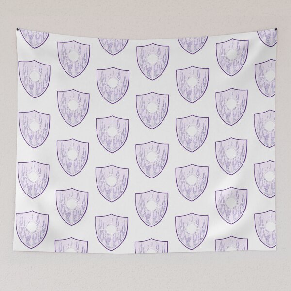 Item preview, Holy Cross Logo Purple Flames designed and sold by Brooke-da.