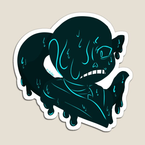 Nightmare Sans Vinyl Sticker – Shannanigans Cafe