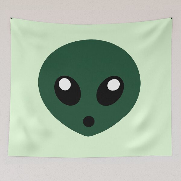 Item preview, Alien Head (Dark Green) designed and sold by scientificallie.
