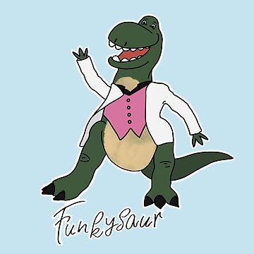 Artwork thumbnail, Funkysaur by allisonpatricia