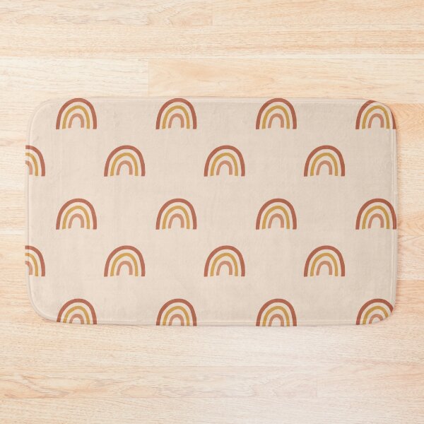 Item preview, Boho Rainbows on Taupe designed and sold by latheandquill.