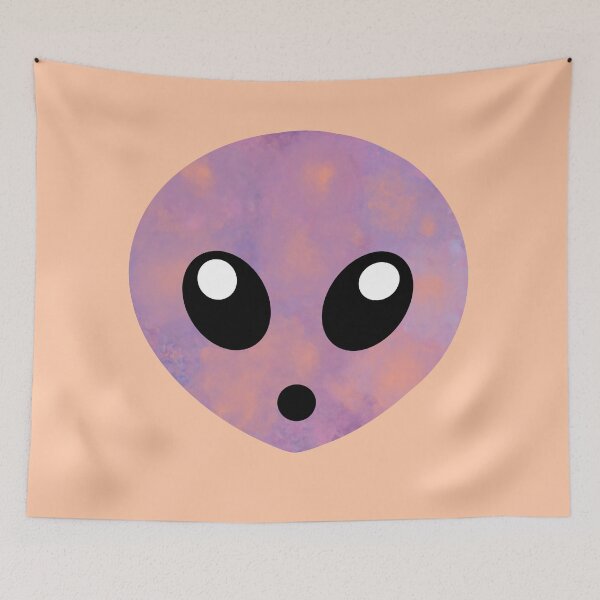 Item preview, Alien Head (Pink & Purple) designed and sold by scientificallie.