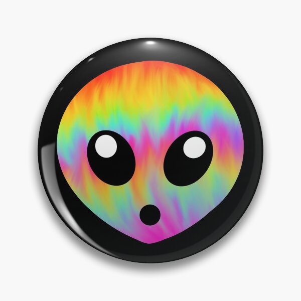 Item preview, Alien Head (Rainbow Tie Dye) designed and sold by scientificallie.