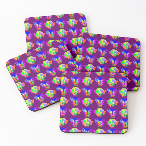 Item preview, Monkeys Pattern WPAP Style Purple background designed and sold by ahmadnusyirwan.