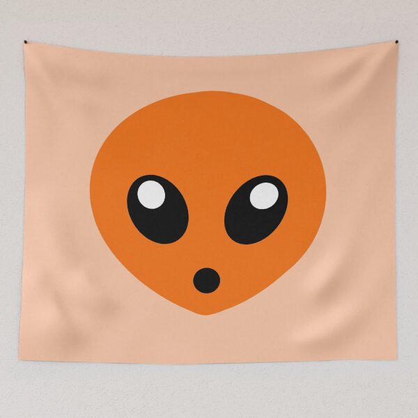 Item preview, Alien Head (Orange) designed and sold by scientificallie.