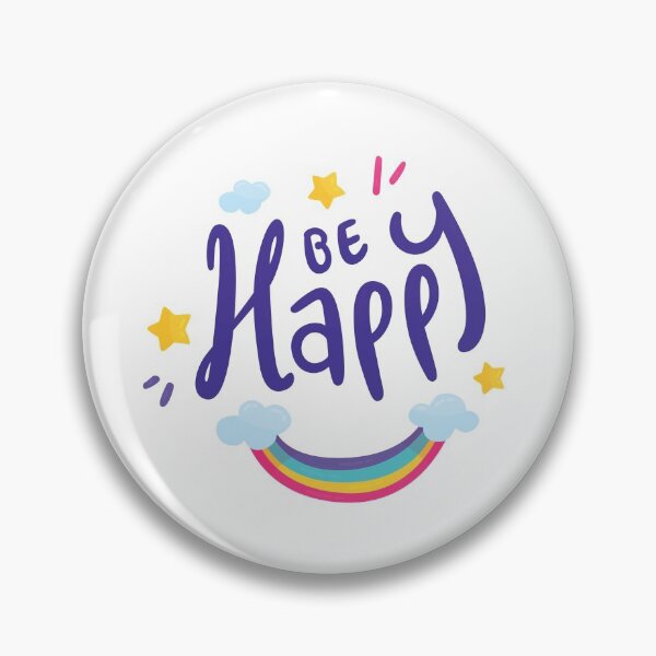 Item preview, Be Happy - Rainbow Stars Design designed and sold by PuddleofStars.