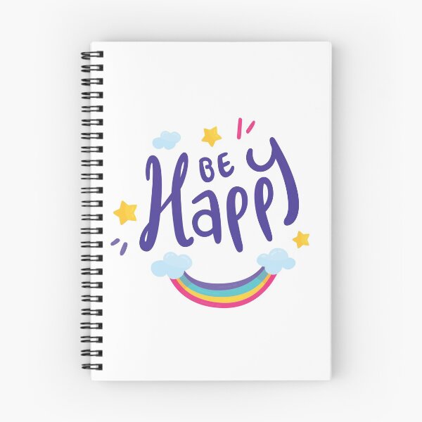 Item preview, Be Happy - Rainbow Stars Design designed and sold by PuddleofStars.