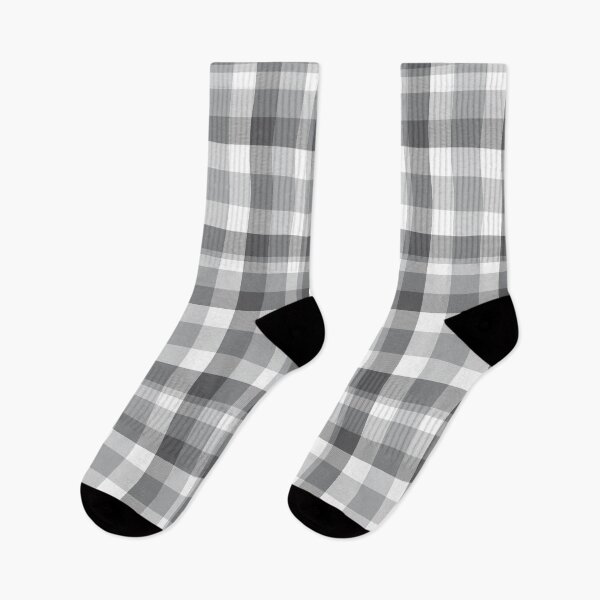 Item preview, White Plaid Tartan Textured Pattern designed and sold by Siu-Hong Mok.