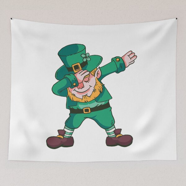 Item preview, St Patricks Day Dabbing Leprechaun Boys Kids Men Gifts Dab T-Shirt designed and sold by TheFlipRepublic.