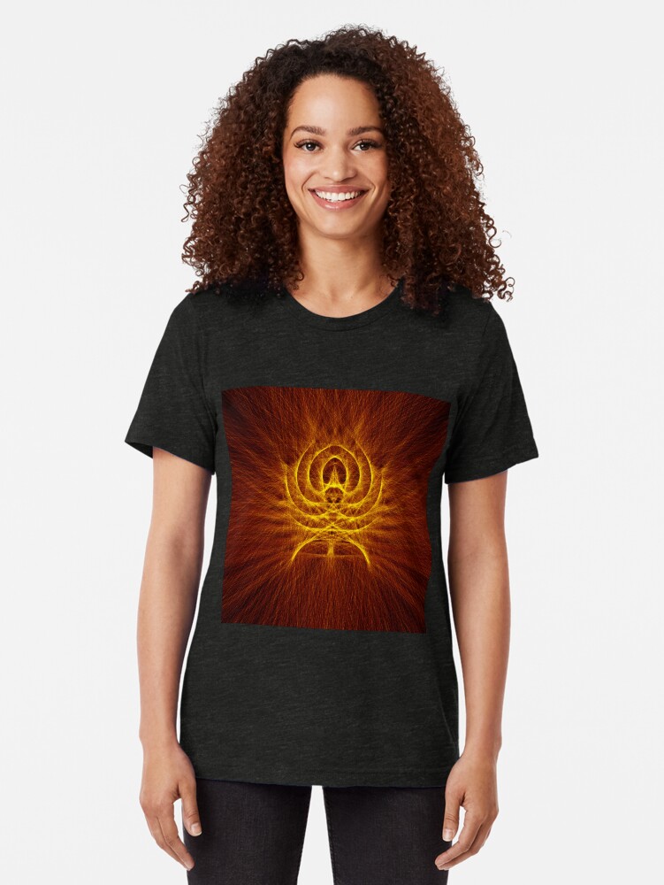 Alternate view of Alien Spider Tri-blend T-Shirt