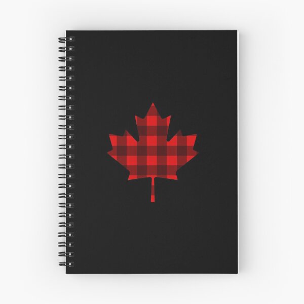 Artikelvorschau, Plaid Kanada Ahornblatt entworfen und verkauft von BoredGames.