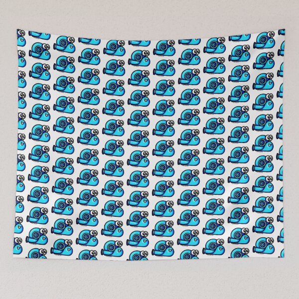 Item preview, Turbo Snail (Version 1) - Electric Blue designed and sold by TswizzleEG.