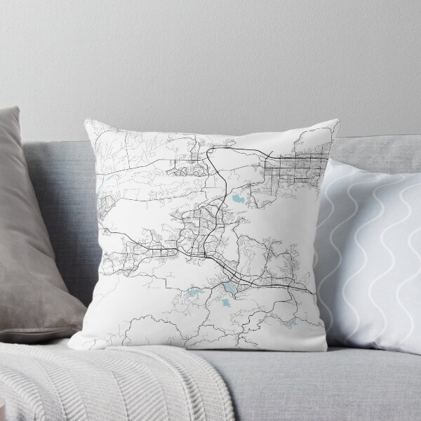 Item preview, Thousand Oaks City Map of California, USA - Circle designed and sold by deMAP.