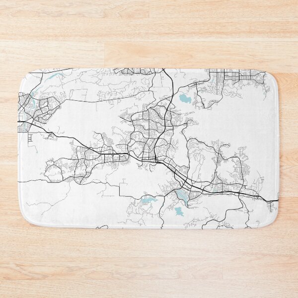 Item preview, Thousand Oaks City Map of California, USA - Circle designed and sold by deMAP.