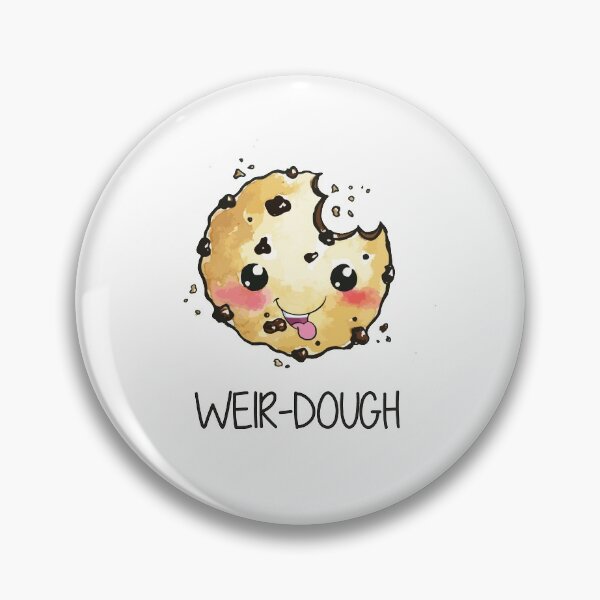 Item preview, Cute cookie dough food pun weirdo cookie designed and sold by Aziro-designs.