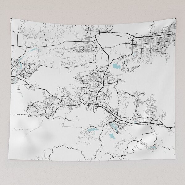 Item preview, Thousand Oaks City Map of California, USA - Circle designed and sold by deMAP.