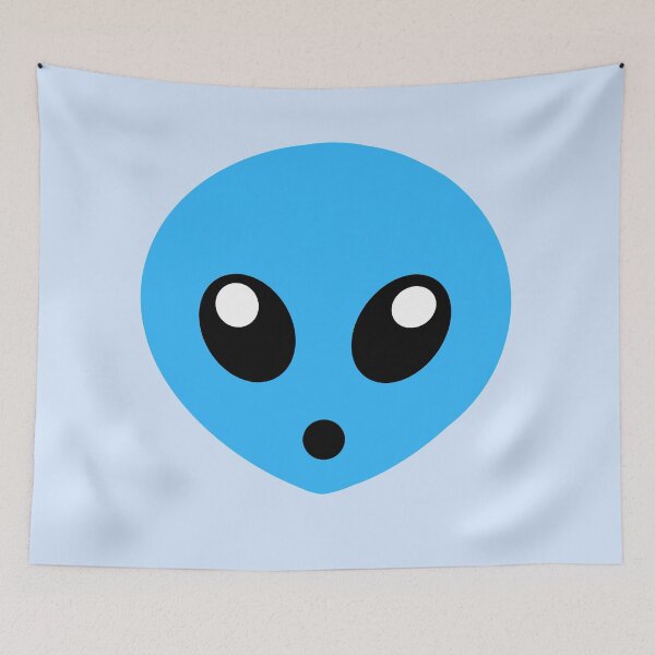 Item preview, Alien Head (Blue) designed and sold by scientificallie.