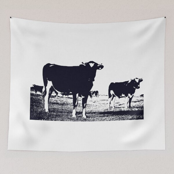 Item preview, Black and white Friesian cows in field in Southland New Zealand. designed and sold by Brian Scantlebury.