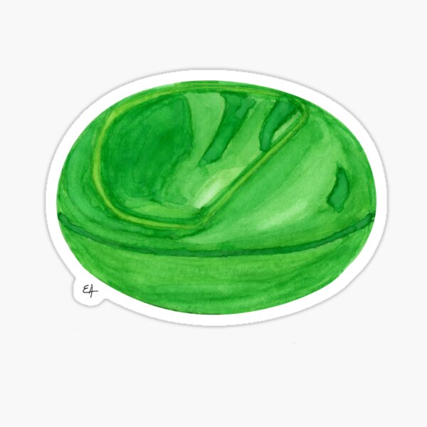 The Pastil Chair - Watercolor Painting Sticker