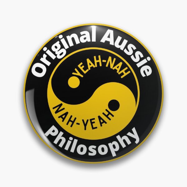 Item preview, Nah-Yeh, Yeh-Nah - Aussie Philosophy Logo designed and sold by UnleyDesign.