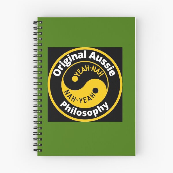 Item preview, Nah-Yeh, Yeh-Nah - Aussie Philosophy Logo designed and sold by UnleyDesign.