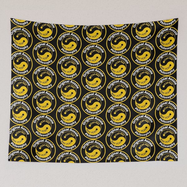Item preview, Nah-Yeh, Yeh-Nah - Aussie Philosophy Logo designed and sold by UnleyDesign.
