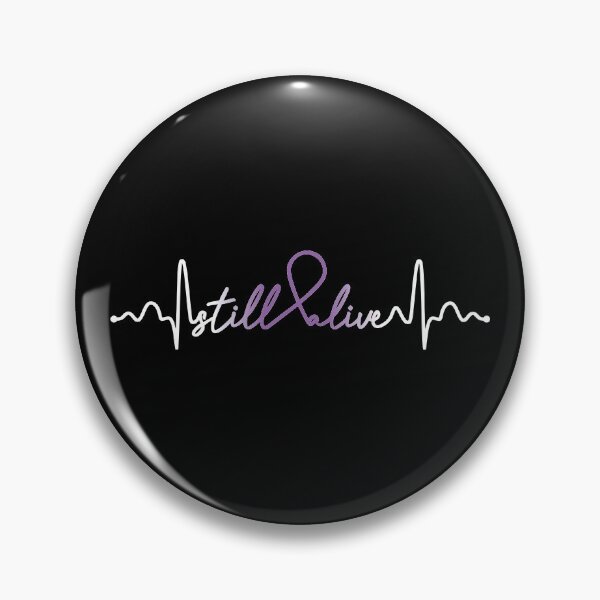 Vista previa del artículo con la obra «Still Alive: regalos para mujeres que concientizan sobre la violencia doméstica Cinta de apoyo a las víctimas de violencia doméstica», diseñado y vendido por Awarenessshop.