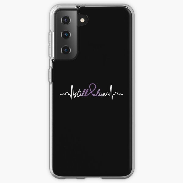 Still Alive- Domestic Violence Awareness Gifts for Women Domestic Violence Support Ribbon Samsung Galaxy Soft Case