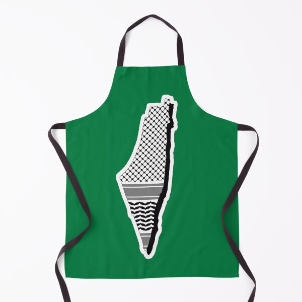 Item preview, Palestinian Country Outline with Keffiyeh - خريطة فلسطين و الكوفية designed and sold by ArabicMerch.