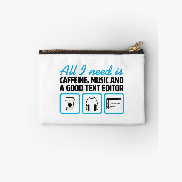 Item preview, All I Need... (Light Text for Dark Backgrounds) designed and sold by Tech-e-Tees.